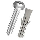 Kit Parafuso 4,2x32 Inox 304 Phillips Com Bucha S6 100 Unid