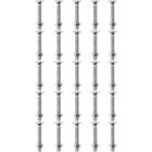 Kit Parafuso Francês Com Porca 1/4'' x 2'' - 53,0005 (Com 25 Unidades) - Nord