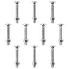 Kit Parafuso Francês Com Porca 5/16'' x 2.1/2'' - 53,0013 (Com 10 Unidades) - Nord - 001408