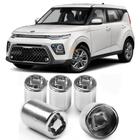 Kit Parafuso Porca Antifurto 6CRA Kia Soul Todos Modelos