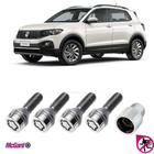 Kit Parafuso Trava Antifurto Roda Vw T-Cross Original