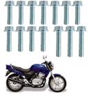 Kit parafusos tampa motor lateral direita CB500 1997 a 2005 Honda CB500 Antiga