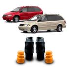 Kit Parcial Batente Coifa Batedor Guarda Pó Dianteiro Chrysler Grand Caravan 2001 2002 2003 2004 2005 2006 2007