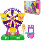 Kit parque de diversao com roda gigante + boneca e carrinho judy na caixa - SAMBA TOYS