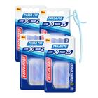Kit Passa Fio Dental 120 Unidades para Próteses e Aparelhos Dentalclean