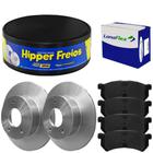 Kit Pastilha Disco Dianteiro Kwid 1.0 Hipper Freios Lonaflex