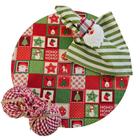 Kit Patch Natal 10 Lugares Capa Sousplat Base Guard Anel PG