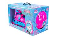 Kit Patins Ajustável Mini Travessos Feminino 39 Ao 42 Unik