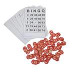 Kit Peças Jogo De Bingo 18 Cartelas E 75 Numeros Em Madeira