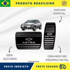 KIT Pedaleira de Carro 100% AÇO INOX modelo do carro Chevrolet Astra 1991 Acima Envio Rápido Brasil