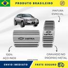 KIT Pedaleira de Carro 100% AÇO INOX modelo do carro Chevrolet Omega 1992 Acima Envio Rápido Brasil