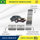 KIT Pedaleira de Carro 100% AÇO INOX modelo do carro Chevrolet Opala Comodoro 1968 até 1992 Envio Rápido Brasil