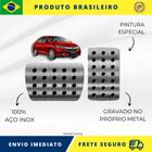KIT Pedaleira de Carro 100% AÇO INOX modelo do carro Honda Civic Touring Aço Inox G10 2017 acima Envio Rápido Brasil