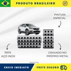 KIT Pedaleira de Carro 100% AÇO INOX modelo do carro Honda CR-V 1995 acima  Envio Rápido Brasil