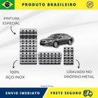 KIT Pedaleira de Carro E Descanso de PÉ 100% AÇO INOX modelo do carro Honda Accord 2008 Acima Envio Rápido Brasil