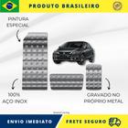 KIT Pedaleira de Carro E Descanso de PÉ 100% AÇO INOX modelo do carro Honda Civic Lxr 2015 acima Envio Rápido Brasil - Metal Racing