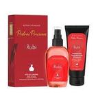 Kit pedras preciosas rubi- 01 body splah 100ml+hidratante 100ml