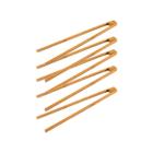 Kit Pegador De Fritura Bambu 30 Cm - 5 Unidades