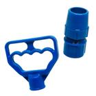 Kit Pegador + Trava P/ Cabo Telescópico Piscina
