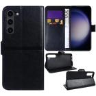 Kit Película 3D + Capa Carteira Para Samsung Galaxy S23 Plus Preto