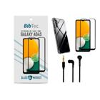 Kit Película 3D + Capa Transparente + Fone de Ouvido para Samsung Galaxy A04S