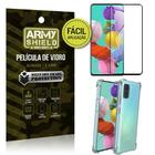 Kit Película 3D Fácil Aplicação Galaxy A71 Película 3D + Capa Anti Impacto - Armyshield
