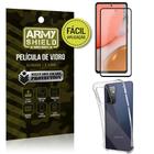 Kit Película 3D Fácil Aplicação Galaxy A72 Película 3D + Capa Anti Impacto - Armyshield