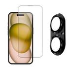 Kit Película De Vidro 3D + Câmera Para iPhone 16 Plus