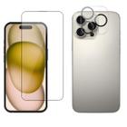 Kit Película De Vidro 3D + Câmera Para iPhone 16 Pro Max