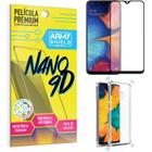Kit Película Premium Nano 9D para Galaxy A20 + Capa Anti Impacto - Armyshield