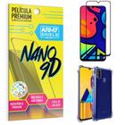 Kit Película Premium Nano 9D para Galaxy M21S + Capa Anti Impacto - Armyshield