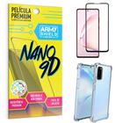 Kit Película Premium Nano 9D para Galaxy S10 Lite + Capa Anti Impacto - Armyshield