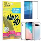Kit Película Premium Nano 9D para Galaxy S10 Plus + Capa Anti Impacto - Armyshield