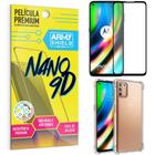 Kit Película Premium Nano 9D para Moto G9 Plus + Capa Anti Impacto - Armyshield