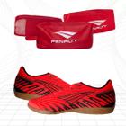 Kit Penalty Chuteira Futsal Bravo Y-3.0 + Porta Chuteira 