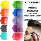 Kit Pentes 1 ao 8 + 2 Pentes Disfarce Profissional