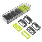 Kit Pentes Guia com Estojo para Philips One Blade - Yinke 7 peças. Acessório de Barbear. Compatível: QP2520/21 QP2530 QP2620 QP2724 e QP2824