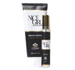 Kit Perfume 28ml e Hidratante 120g Nice Girl Feminino Zyone Parfum Alta Fixação