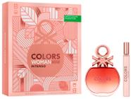 Kit Perfume Feminino Banderas Colors Woman Rose