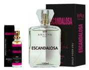 Kit Perfume Feminino Escandalosa Amakha Paris 100ml e 15ml