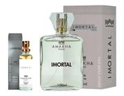 Kit Perfume Masculino Imortal Amakha Paris 100Ml E 15Ml