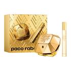 Kit Perfume Paco Rabanne Lady Million EDP Feminino 50ml e Miniatura 10ml