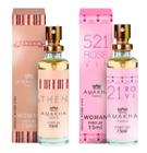 Kit Perfumes Femininos Athena e 521 Vip 15ml - Amakha Paris