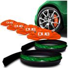 Kit Personalização Veicular 4 Unidades Dub E Par Spoiler - Sp Acessórios