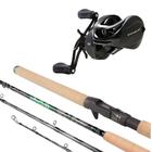 Kit Pesca Carretilha Maruri Black Tamba BG + Vara Maruri Go Cast 2,13m 20-40Lbs