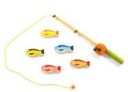 Kit Pescaria Infantil Brinquedo de Madeira - Newart Toys