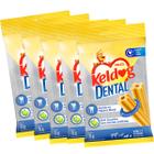 Kit Petisco Cuidado Oral Keldog Dental Tech para Cães Minis e Pequenos de 1kg a 10kg 5 Unid - Kelco