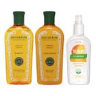 Kit phytoervas sh + cond iluminador 250ml + sun in capilar