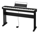 Kit Piano Digital Casio CDP-S110 Bk 88 Teclas + Estante CS-46