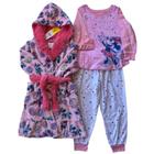 Kit Pijama Infantil Menina com 3 Peças Minnie Mouse